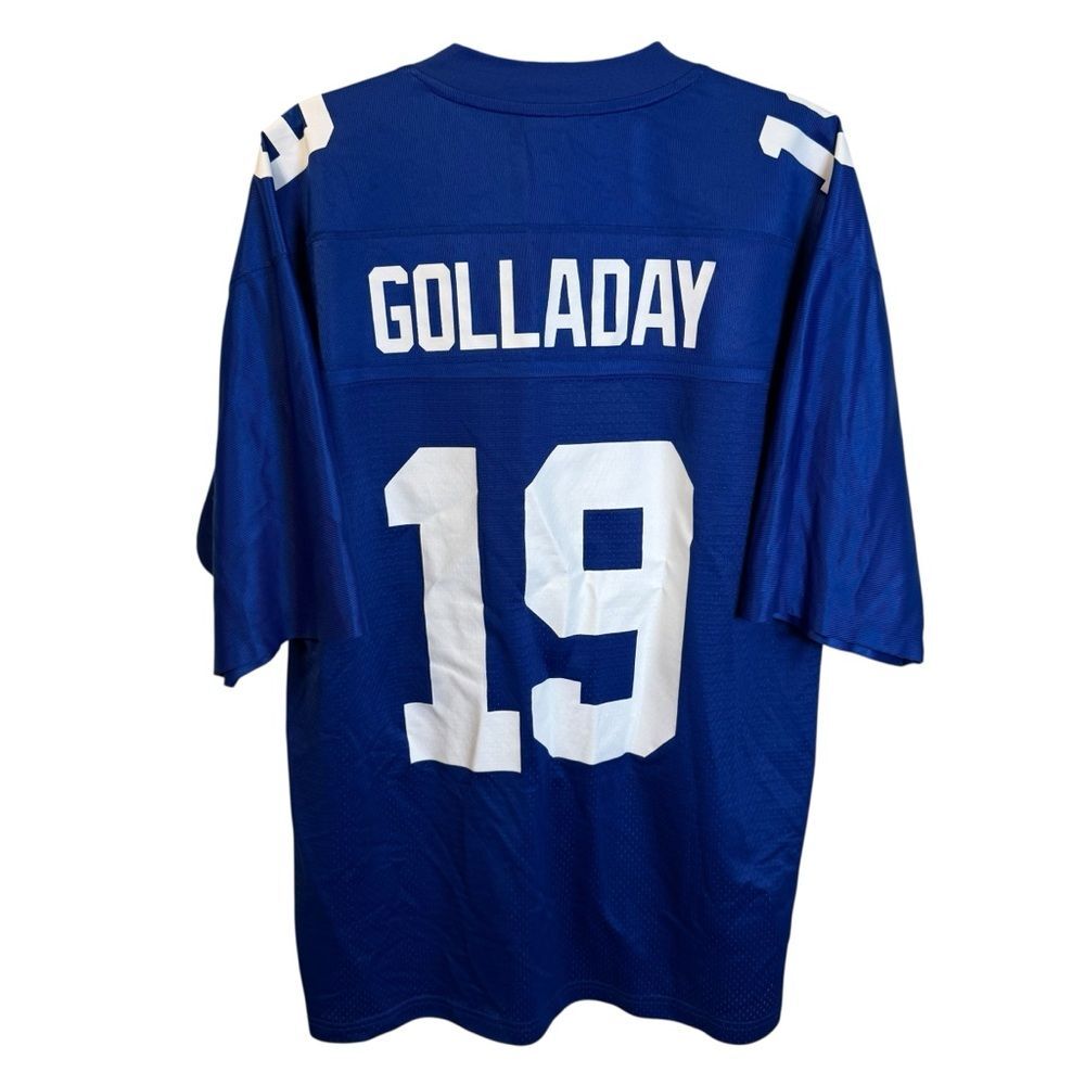 NFL NY Giants Golladay (#19) Blue Jersey Size Large Decent Condition